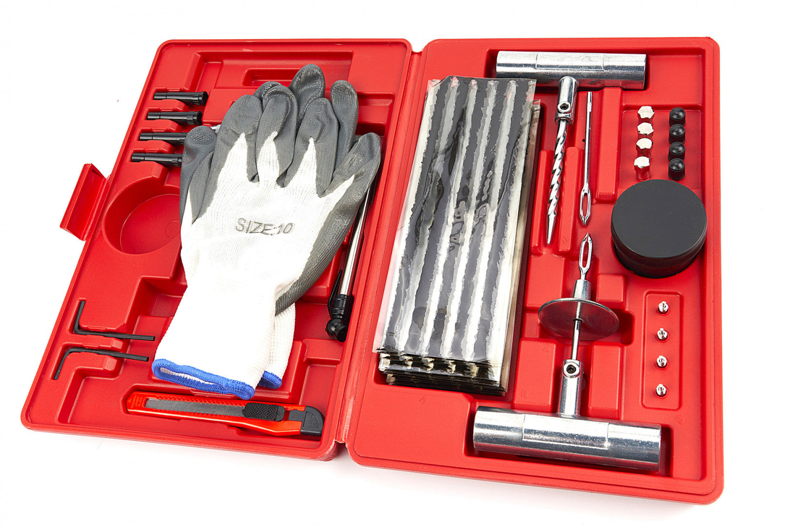 Комплект за ремонт на гуми 64 части HBM