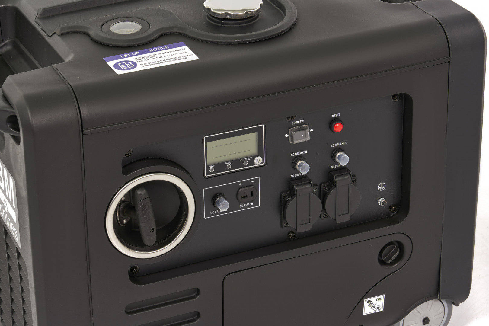 Бензинов електрически инверторен генератор 4kw