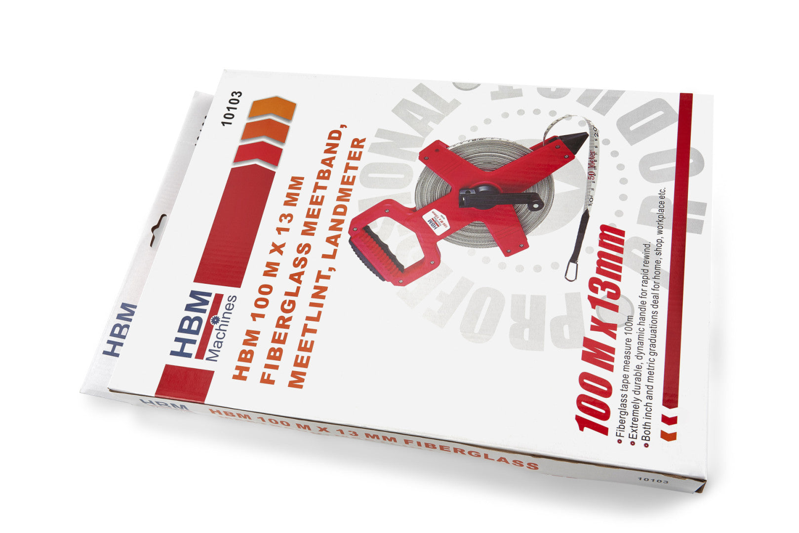 Измервателна лента от фибростъкло 100 м HBM