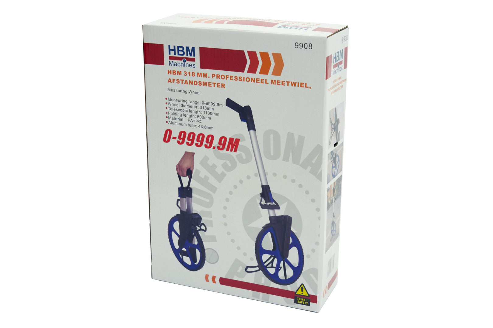 Колело за измерване на разстояние 318 мм HBM