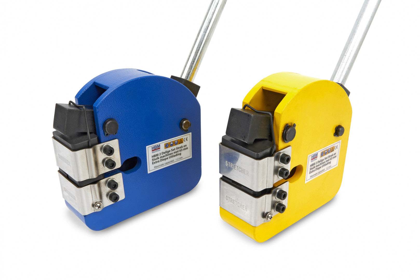 Машина за комбиниране и разтягане на метал 63 мм HBM