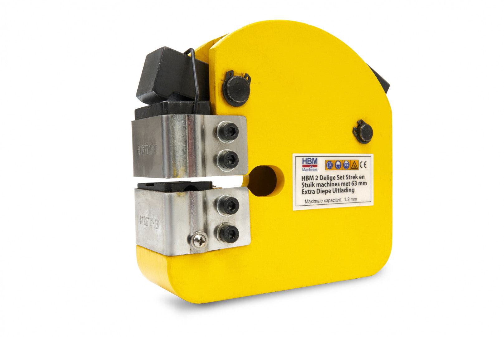 Машина за комбиниране и разтягане на метал 63 мм HBM