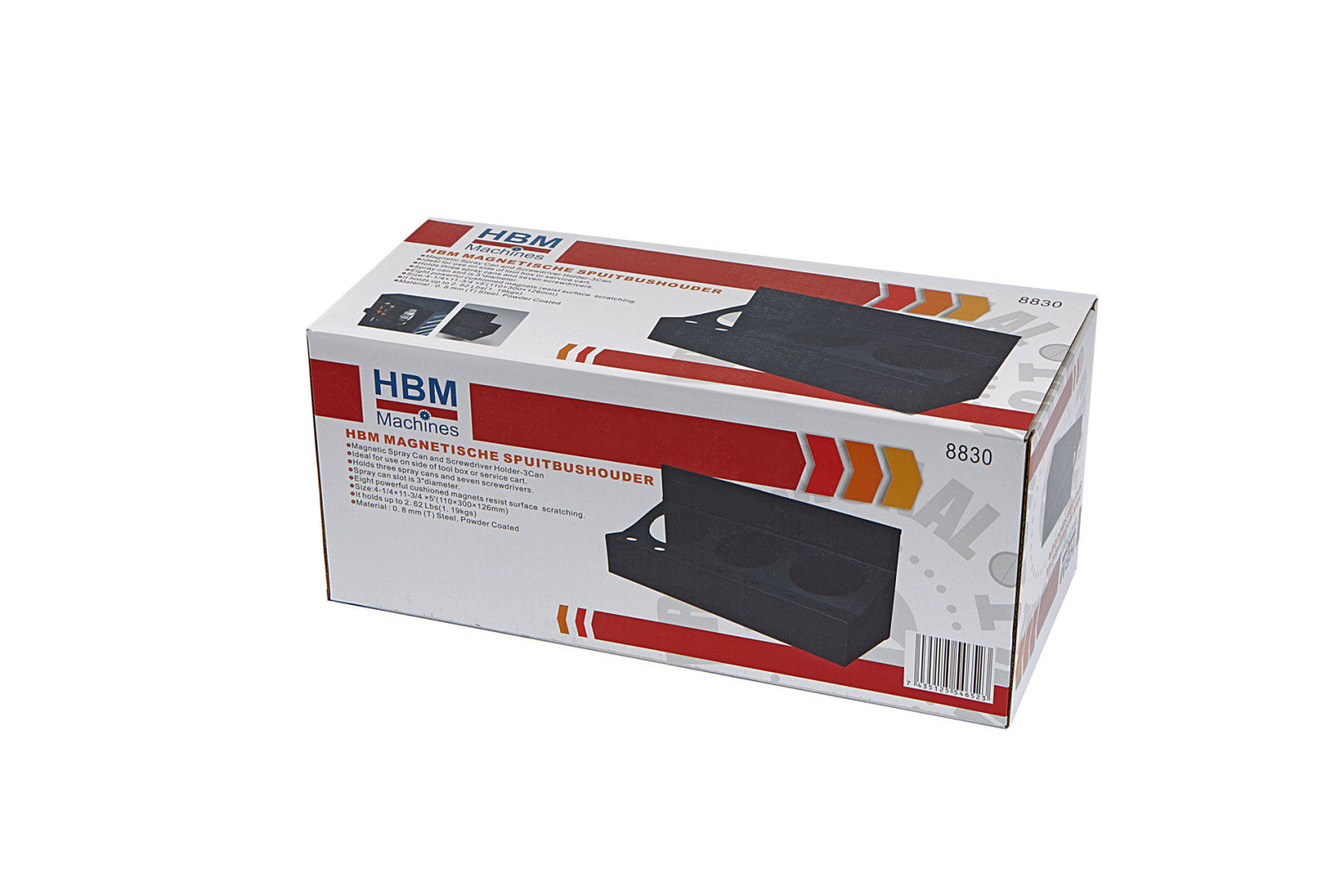 Магнитна черна поддръжка за спрей