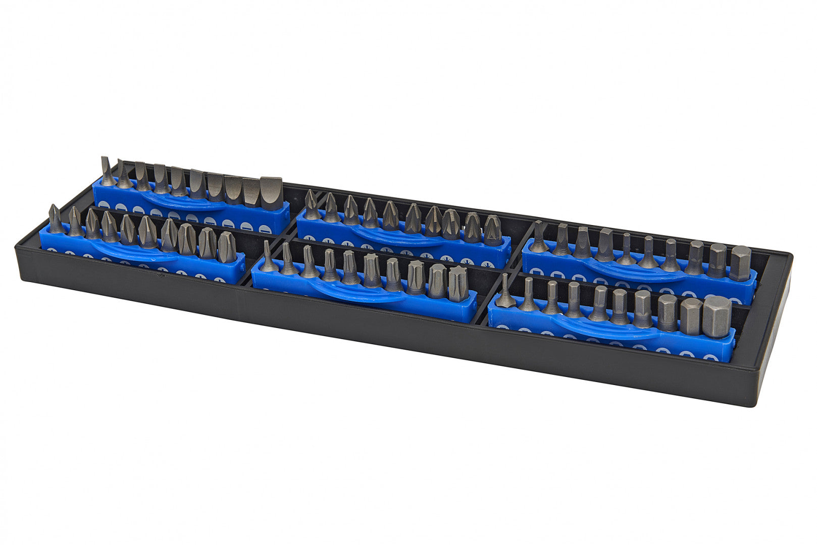 Комплект отвертки 100 части със стойка НВМ