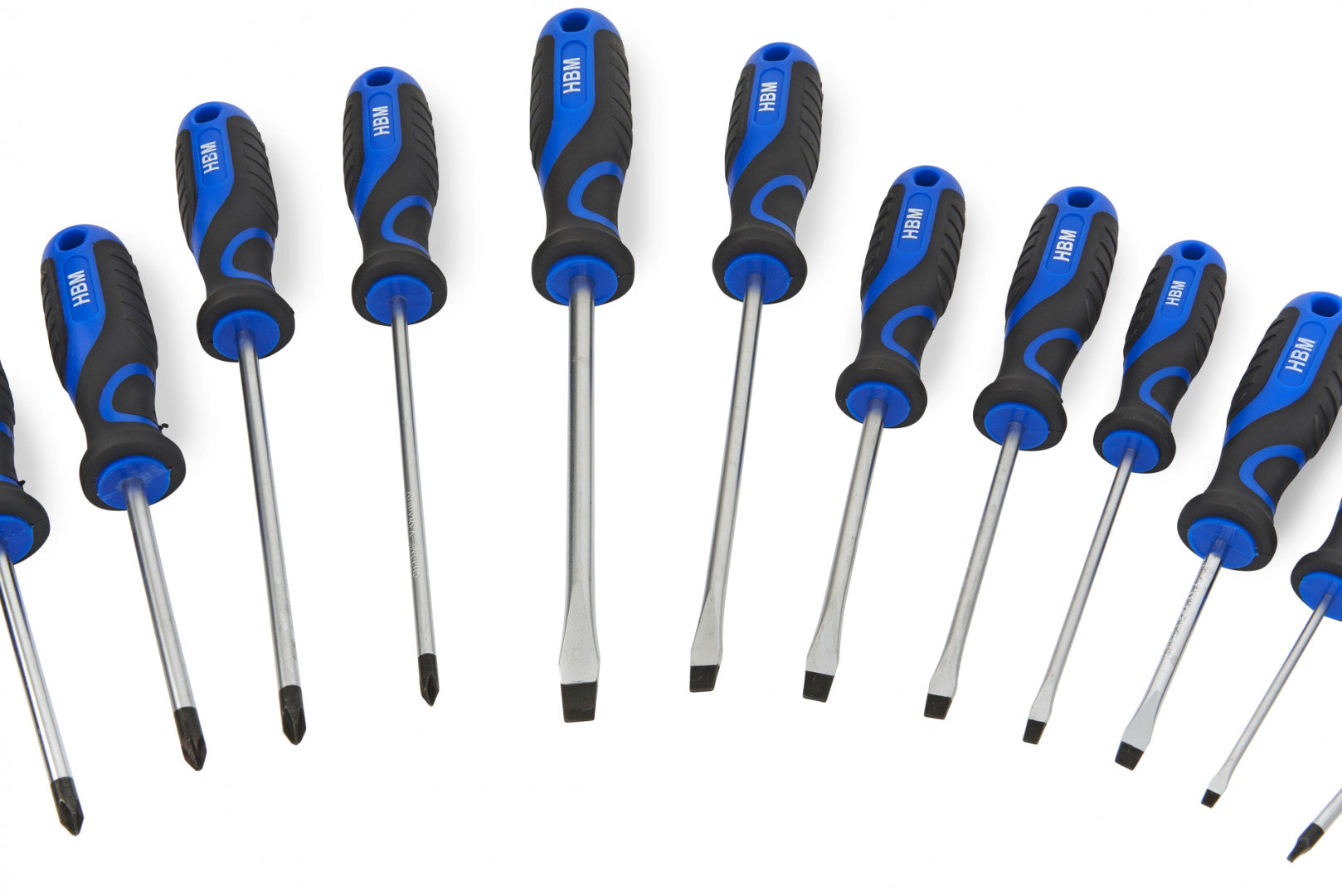 Комплект отвертки 100 части със стойка НВМ