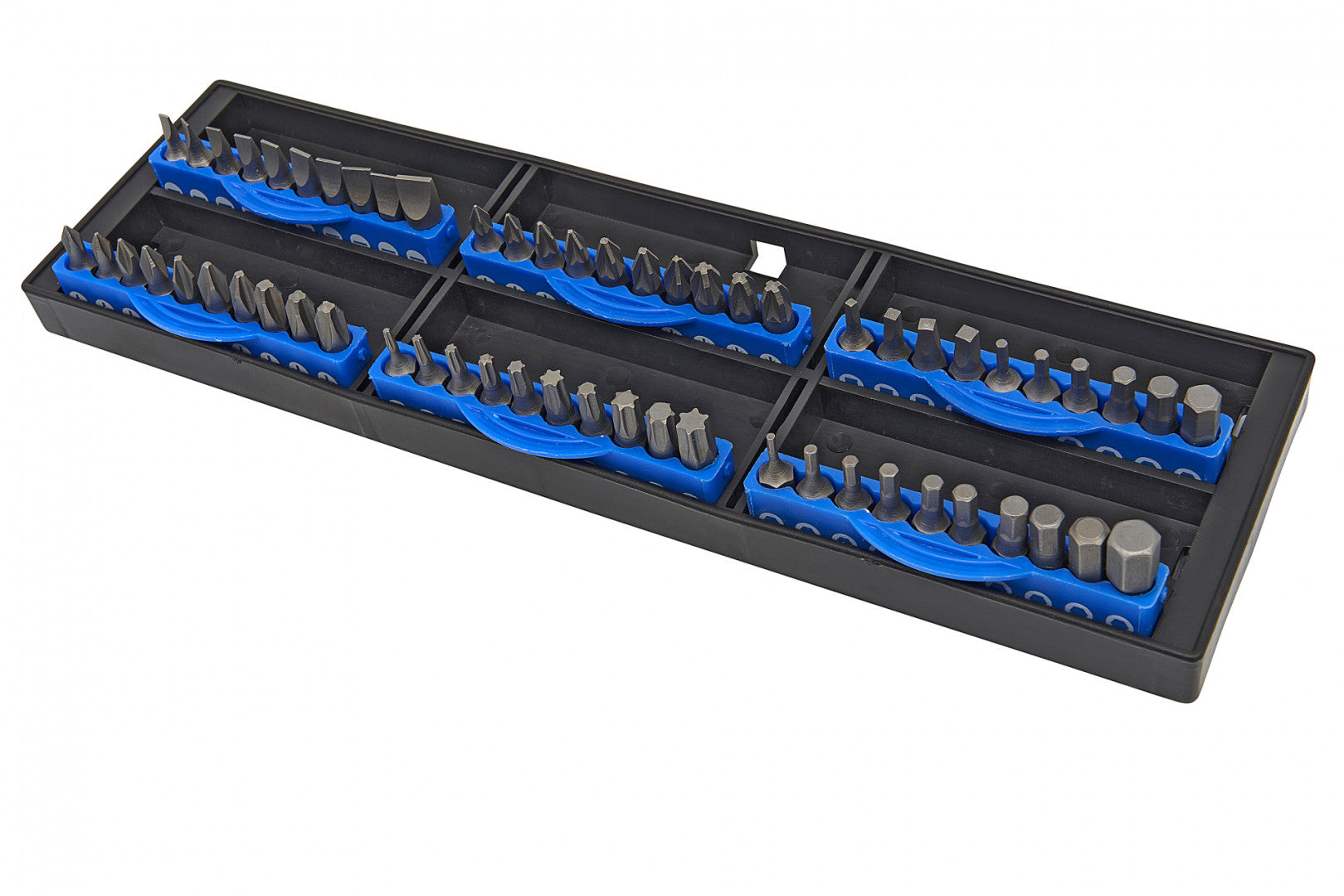 Комплект отвертки 100 части със стойка НВМ