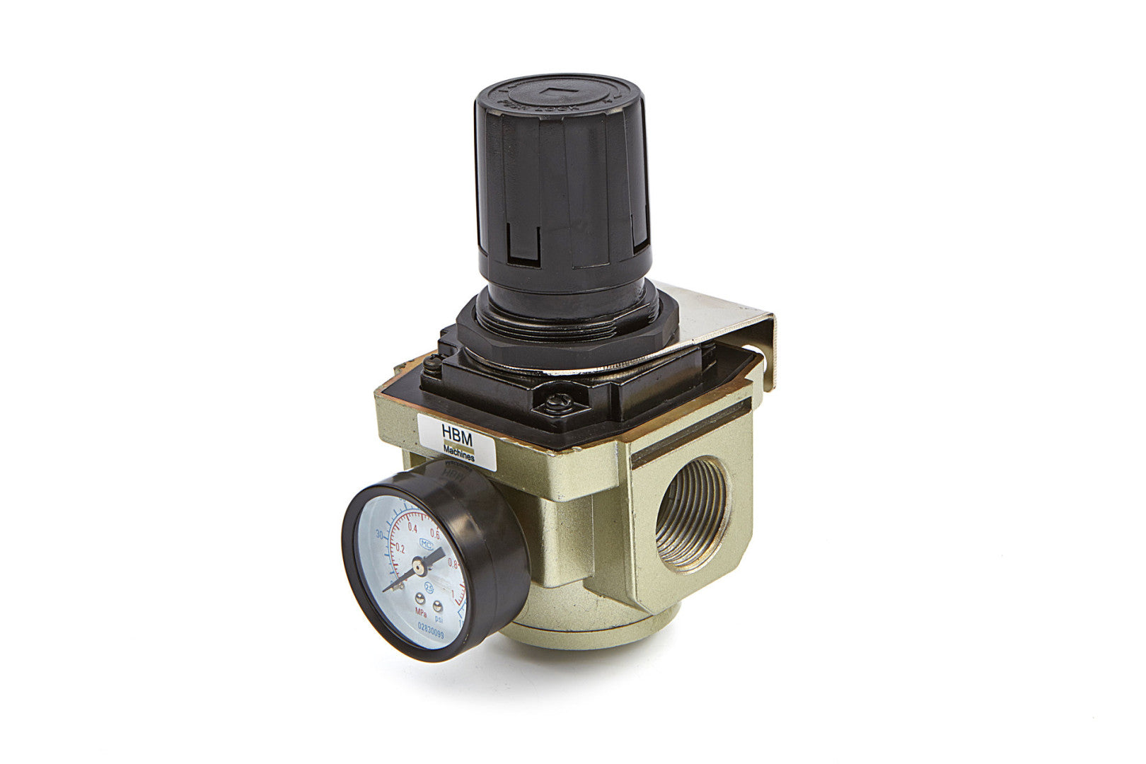 Регулатор на налягане 1/4 с манометър HBM