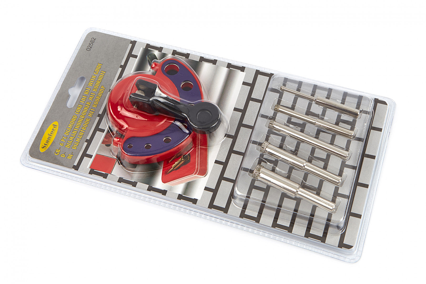 Комплект боркорони с диамант и водач 6 броя