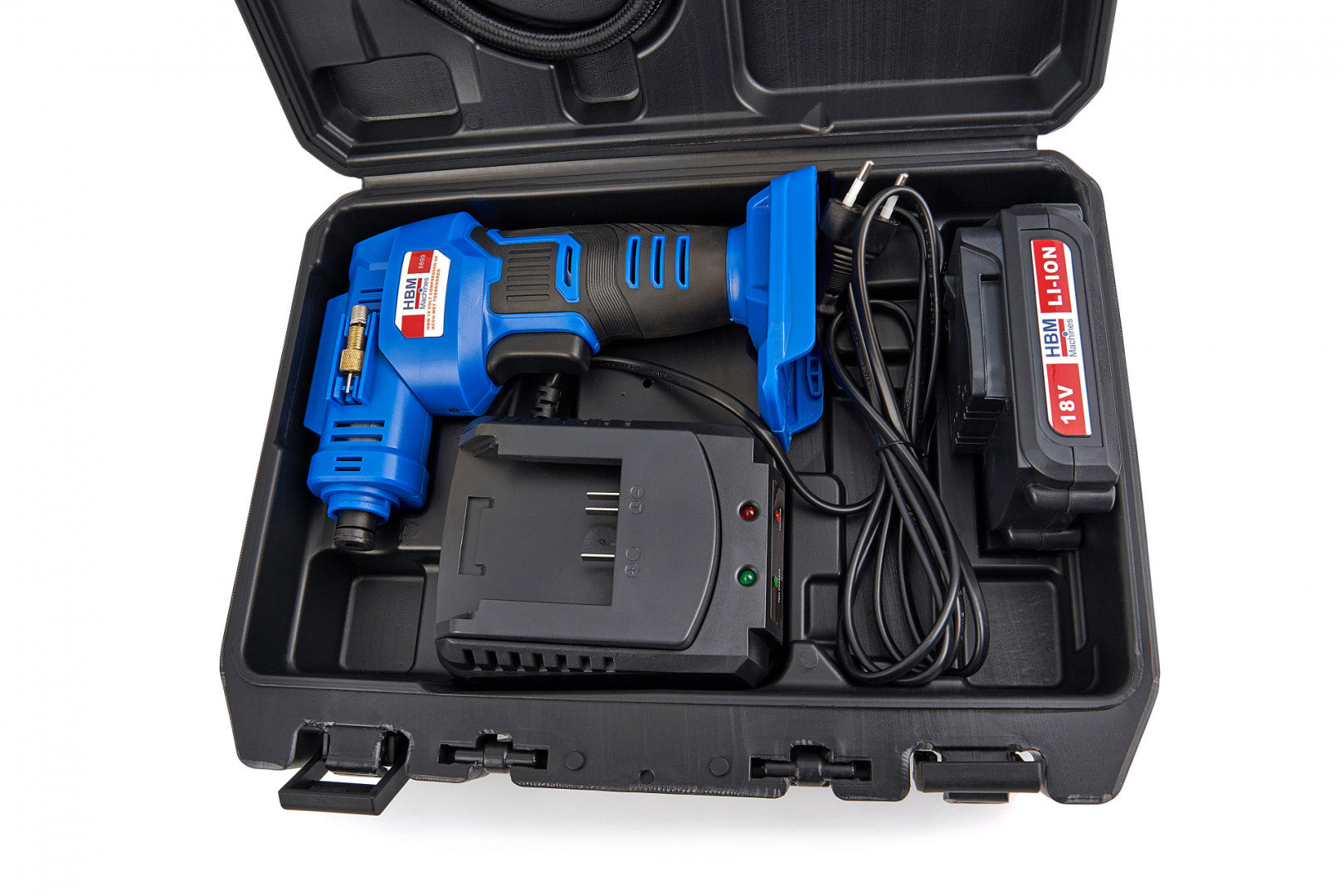 Компресор 18V подути LED светлини с батерия