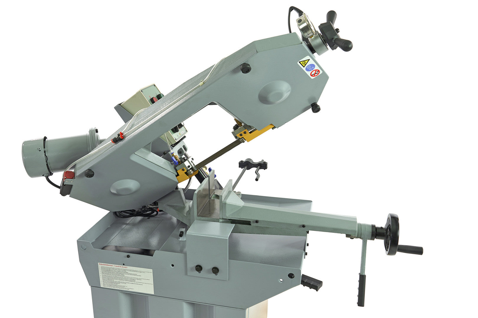 Хоризонтален трион за рязане на метал с професионална лента HBM 210 230V