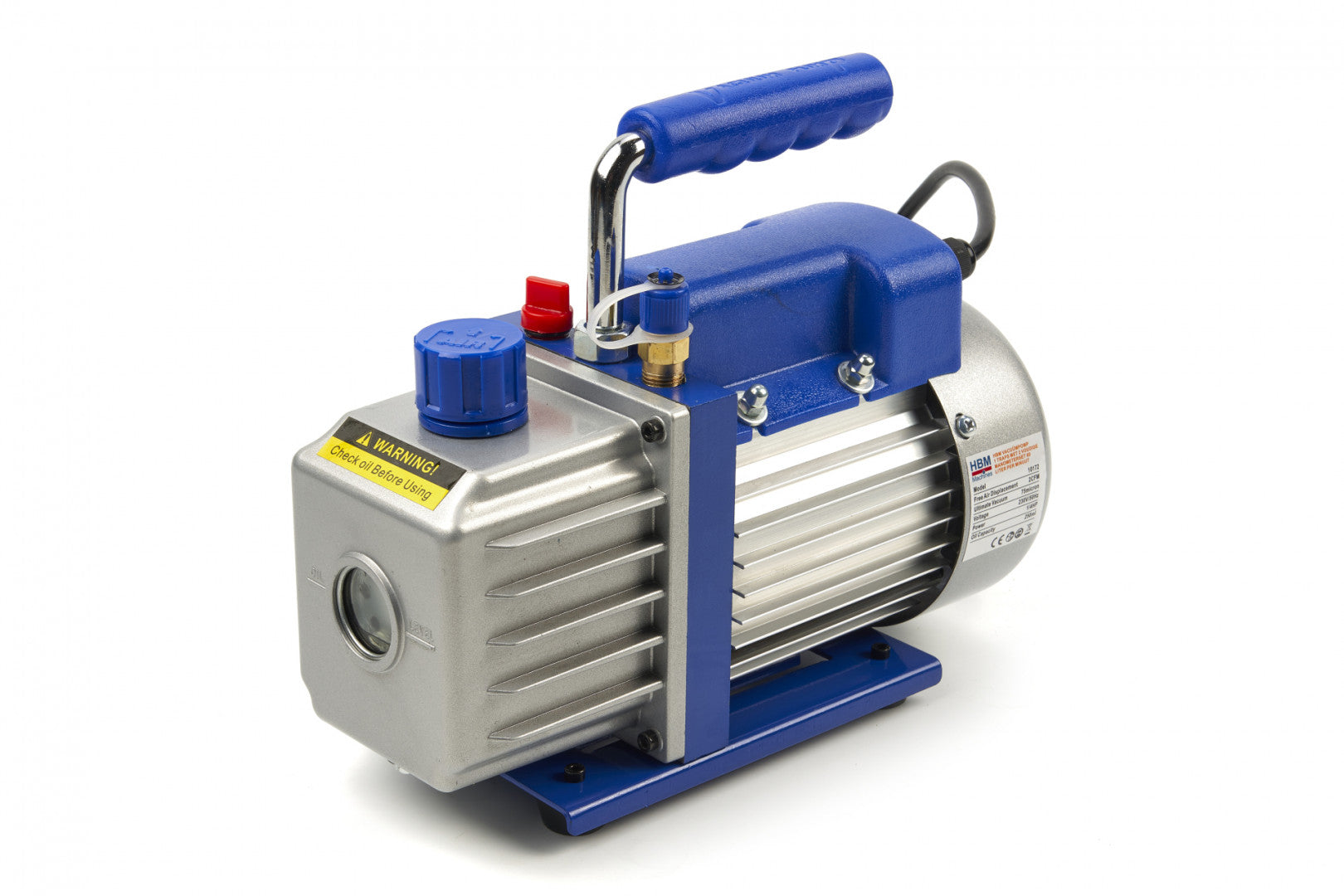 Вакуумна помпа за климатици с един етап манометър и с 2 порта 60 л/мин HBM