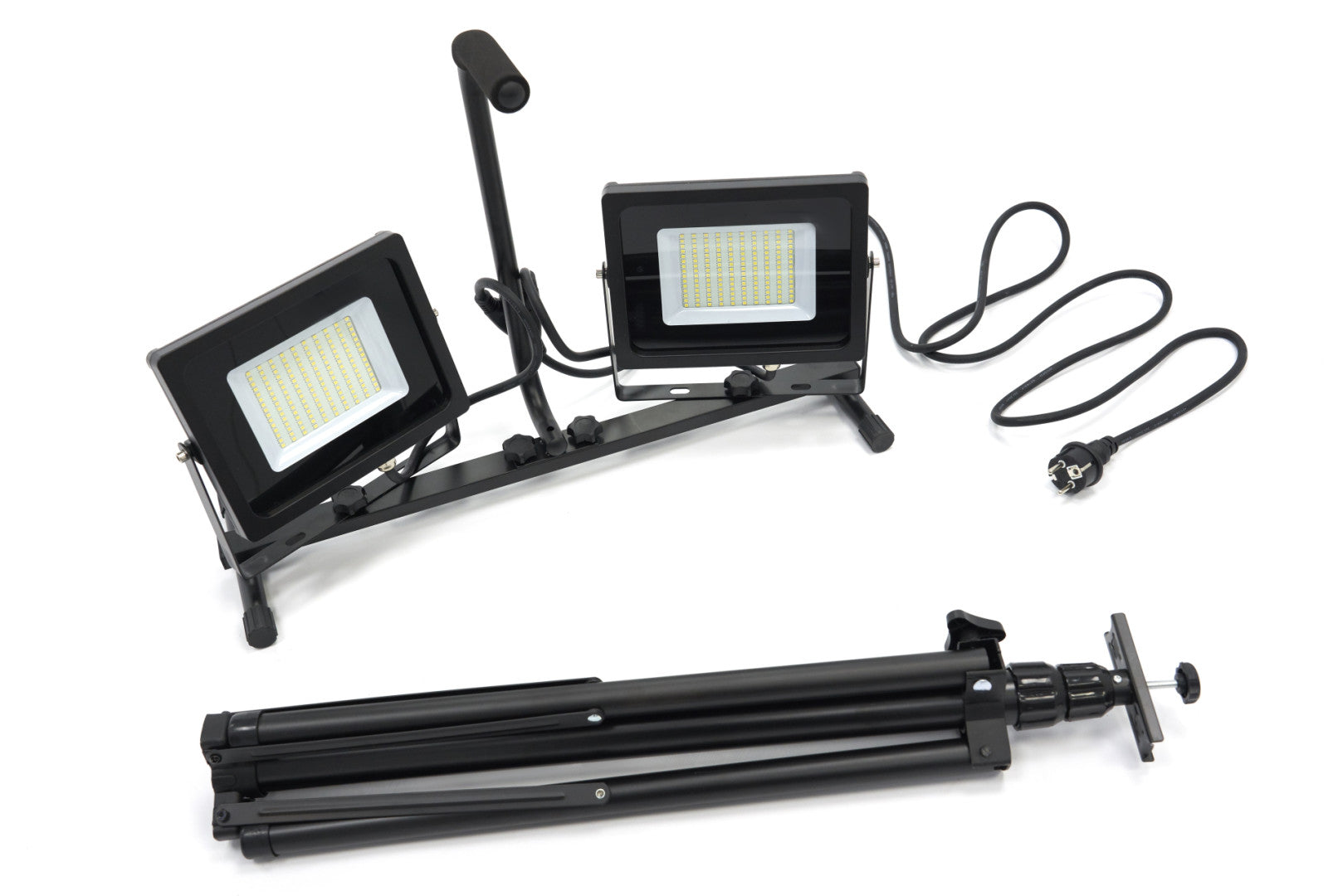 LED лампа с трипод 2x50W 2x4000 лумена