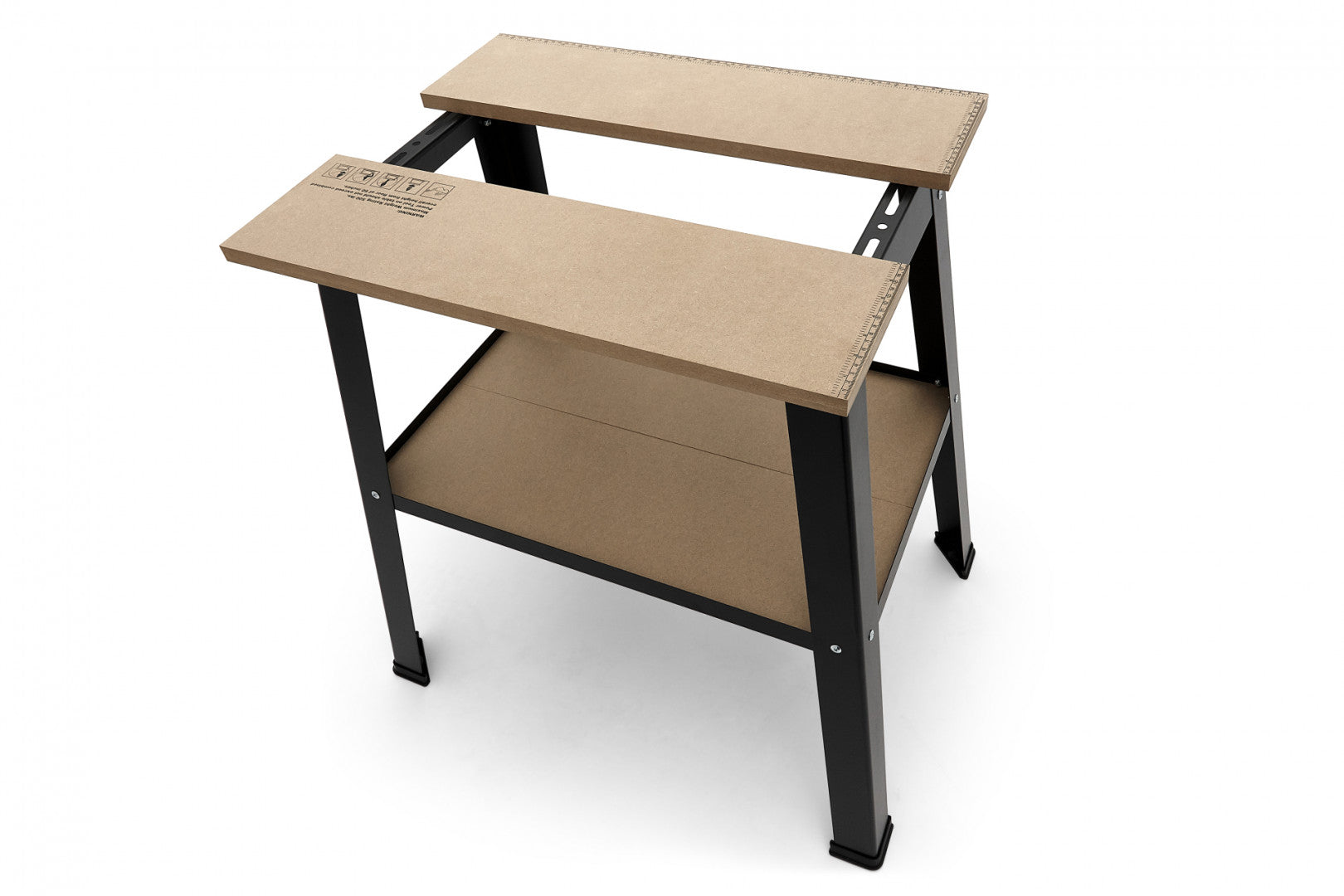 Работна маса с регулируем плот от МДФ 815мм HBM