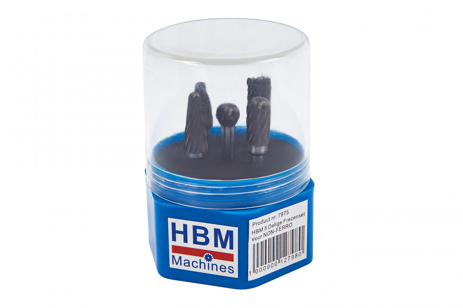 Комплект от 5 фрези от твърд карбид HBM