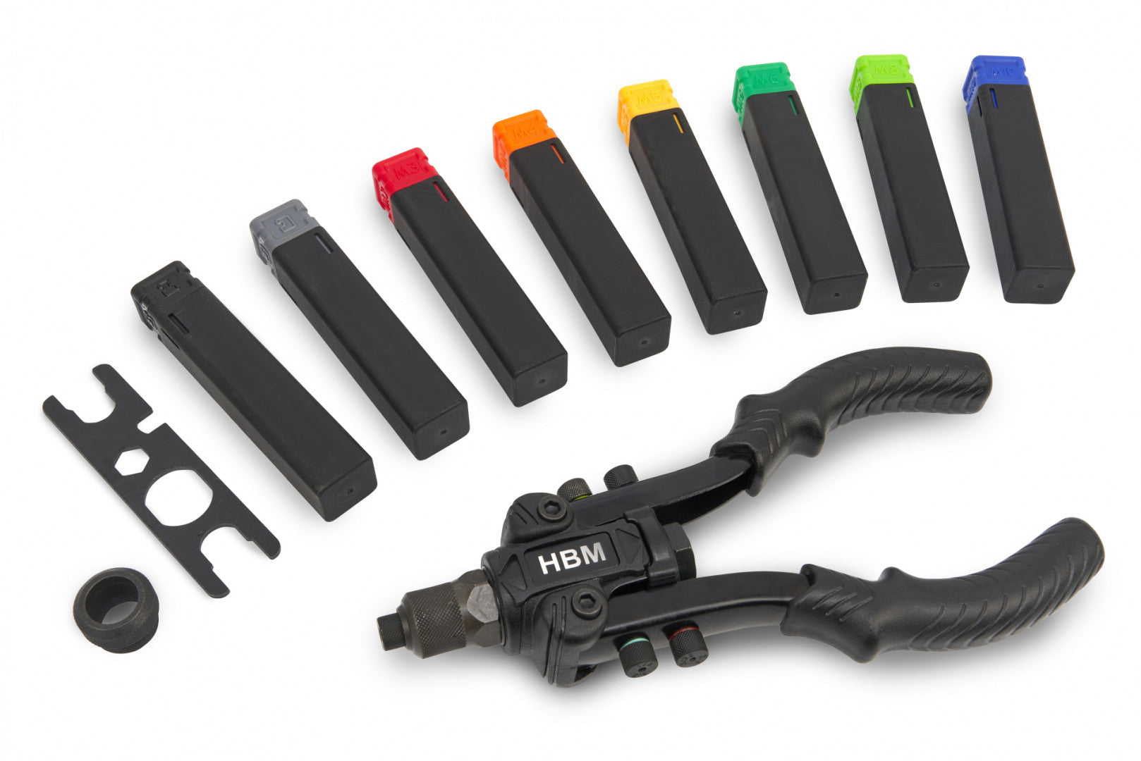 Професионални клещи за нитове, поп-нитове и гайки HBM