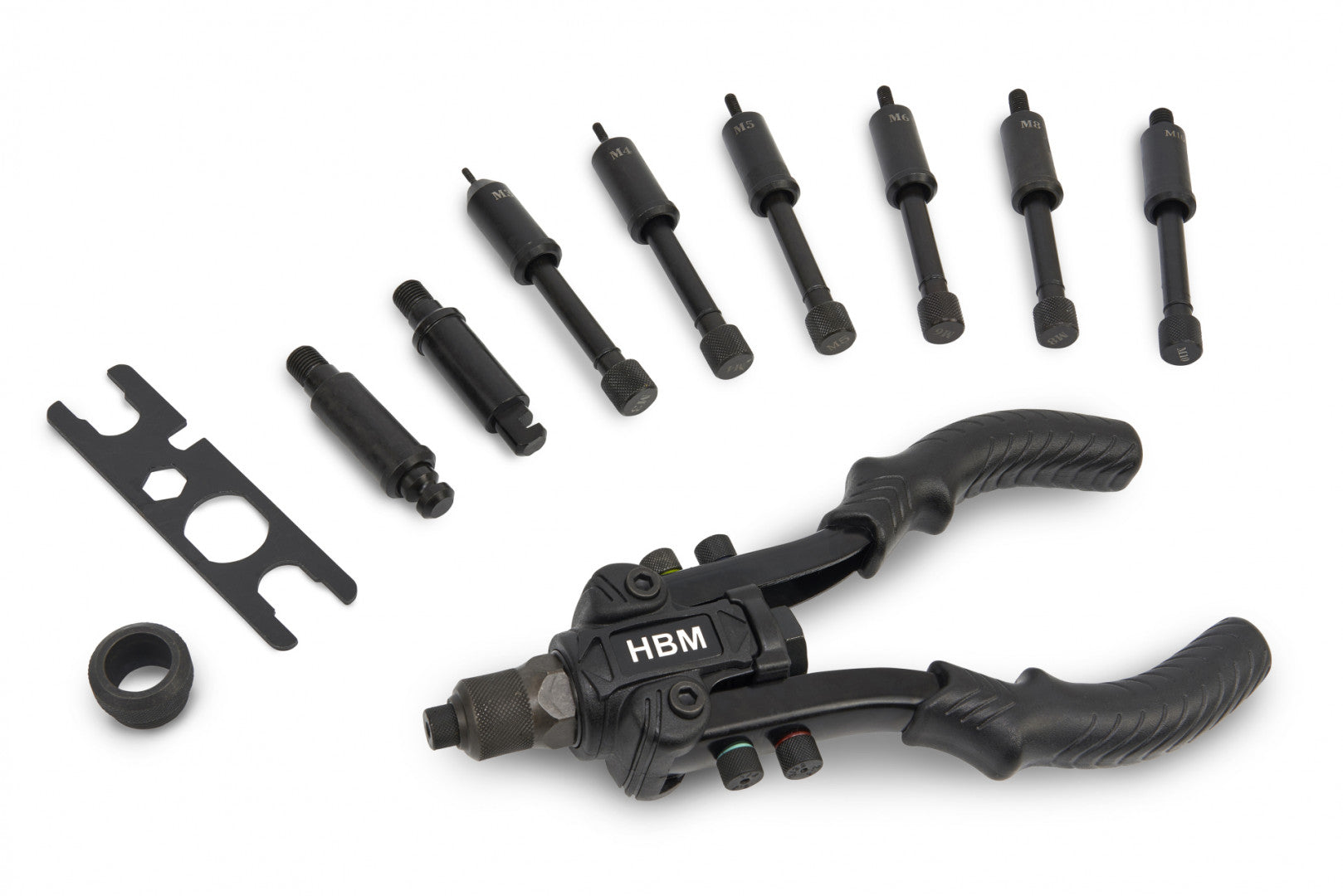 Професионални клещи за нитове, поп-нитове и гайки HBM