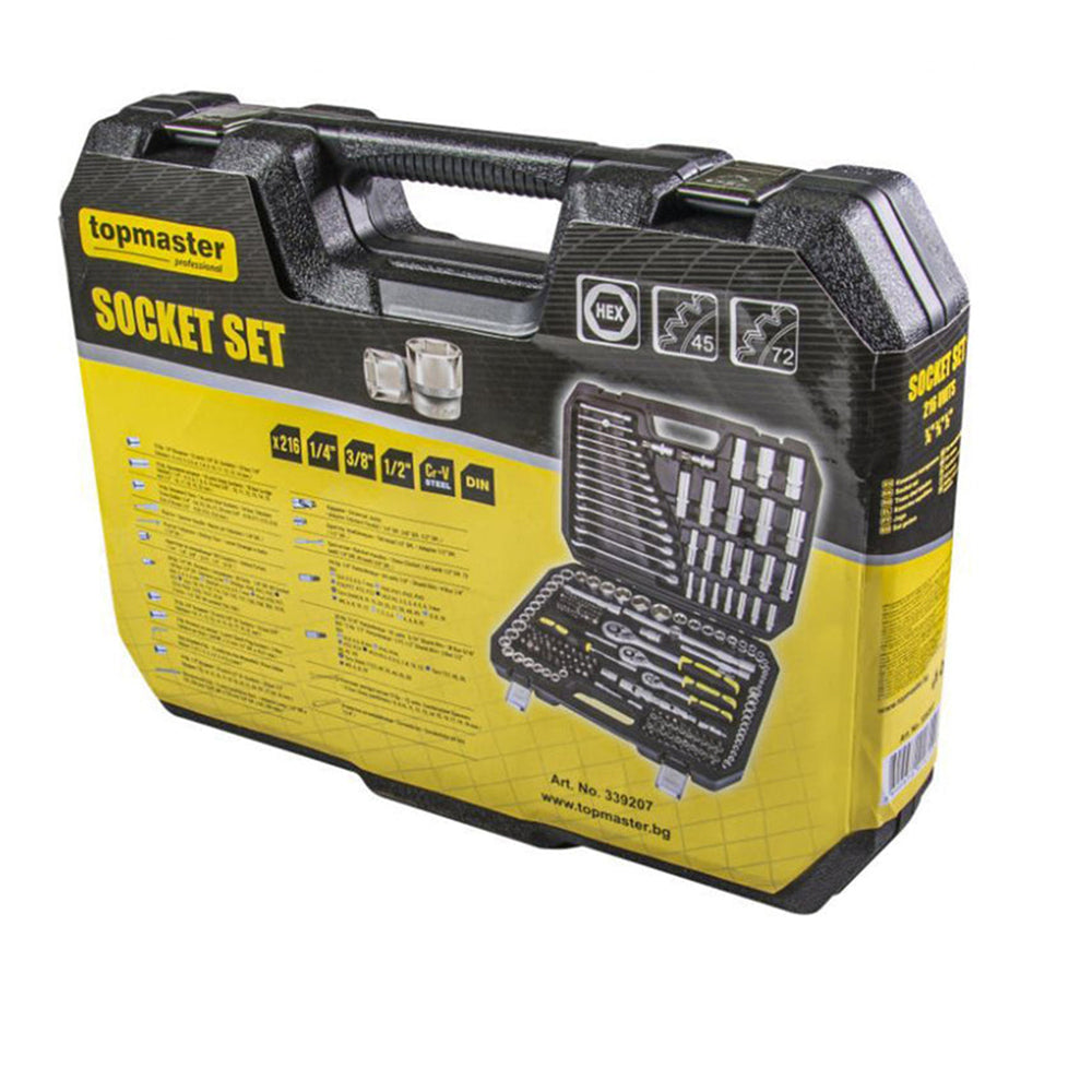 Комплект инструменти 216 части TOPMASTER 