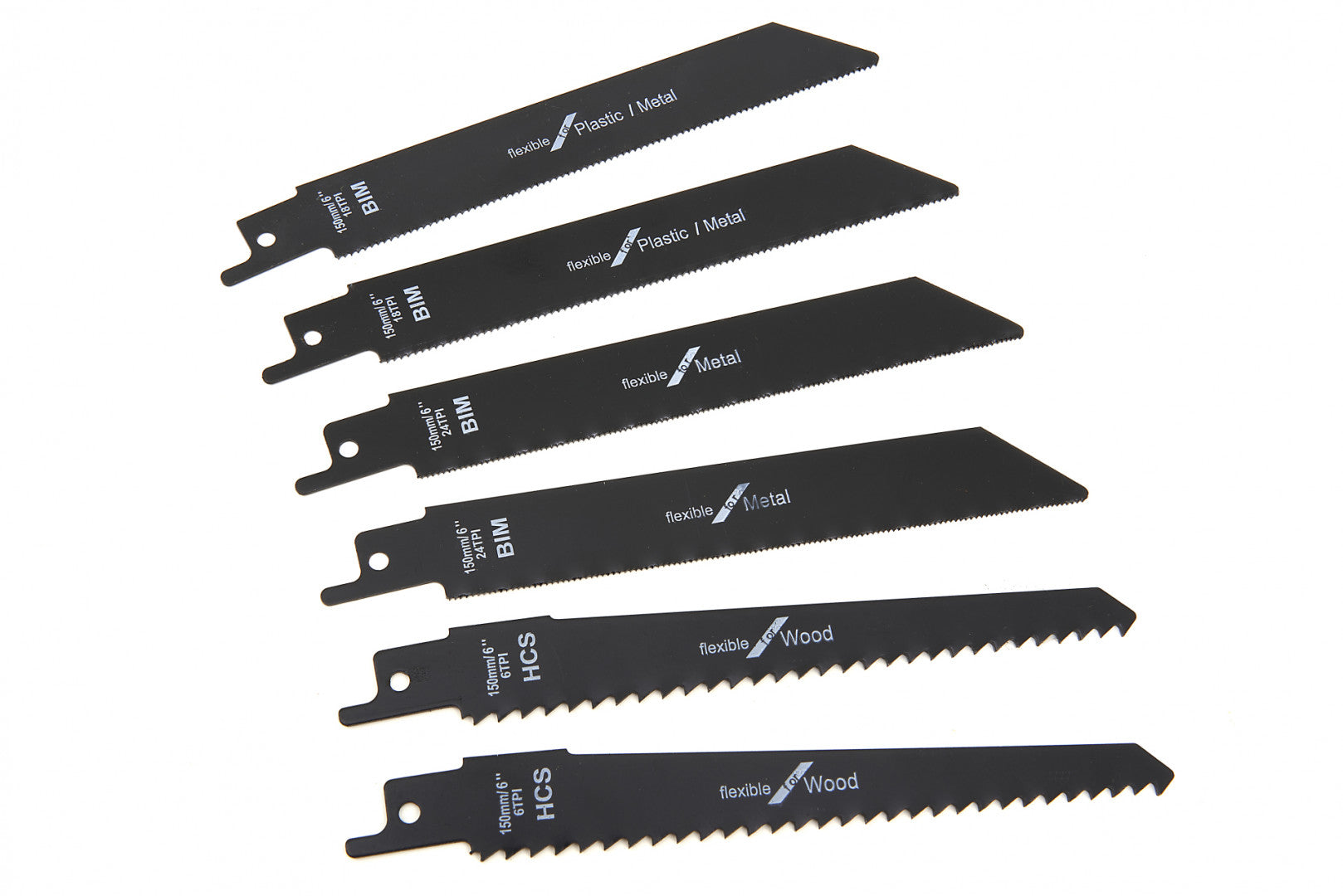 Ръчен трион за дърво с дръжка и сменяемо ножче, 7 части HBM