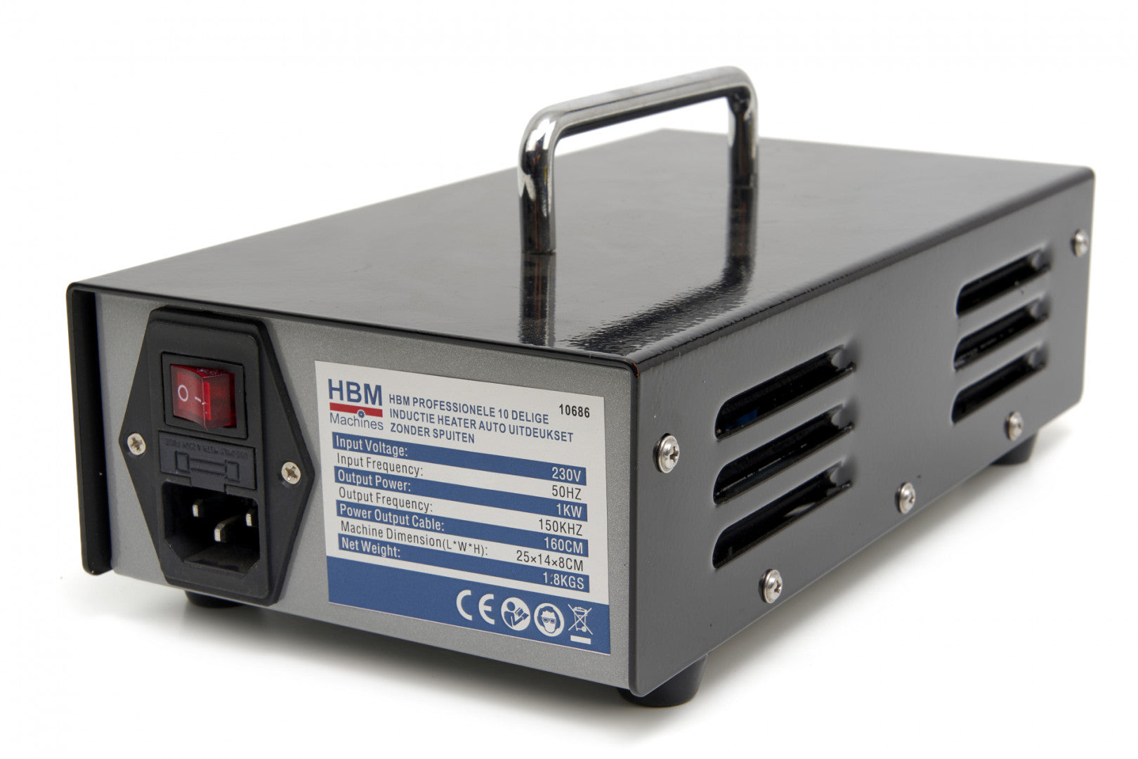 Индукционно нагряващо устройство за ремонт/изправяне на удари по каросерия PDR 10 части HBM