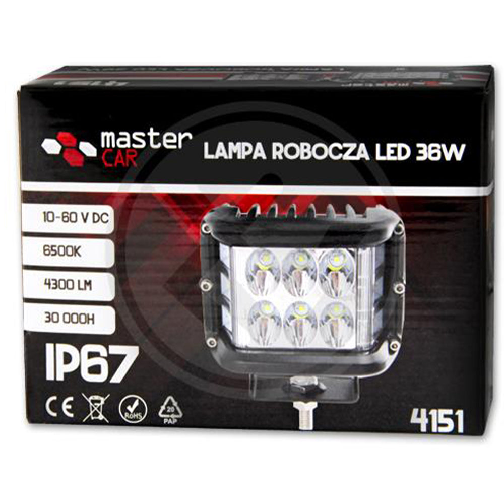 LED прожектор AUTO OFF ROAD 10-60V 36W