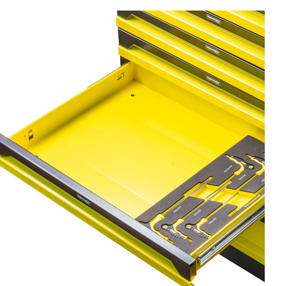 Шкаф с инструменти TOPMASTER, 7 чекмеджета, 182 части, 4 модула