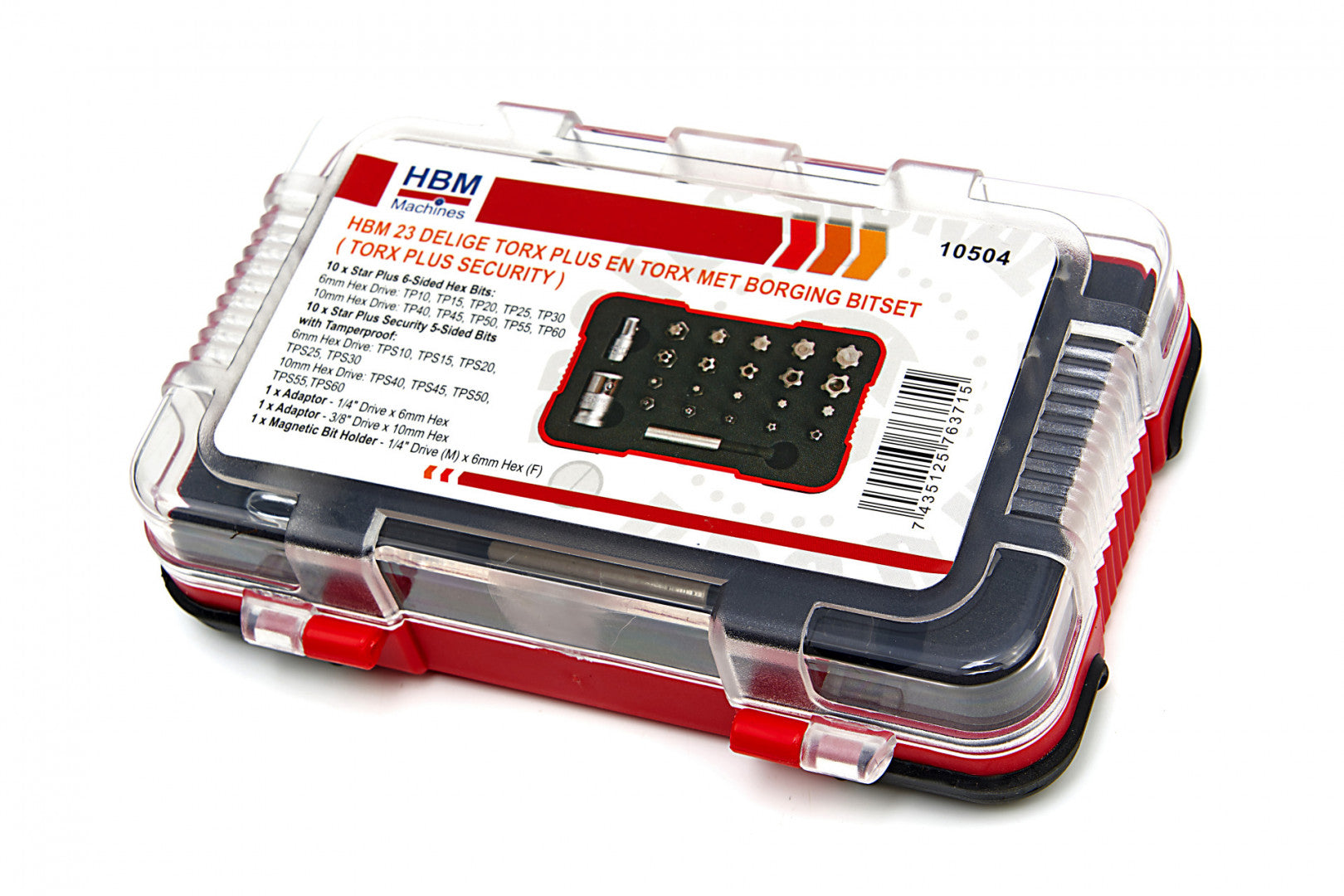 Комплект бита торкс - торкс плюс - торкс плюс security, 23 части НВМ