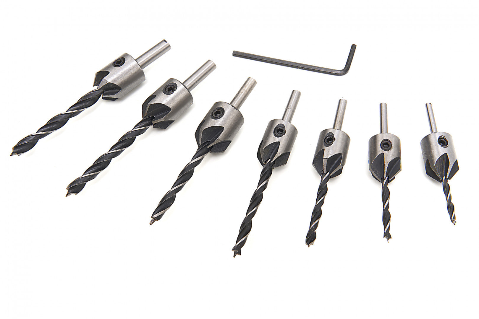 Комплект свредла за дърво 8 части M1 HBM