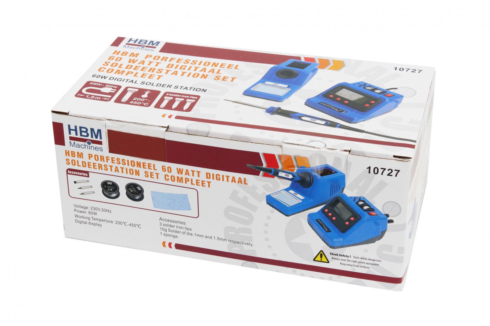 Професионална станция за запояване 60W HBM