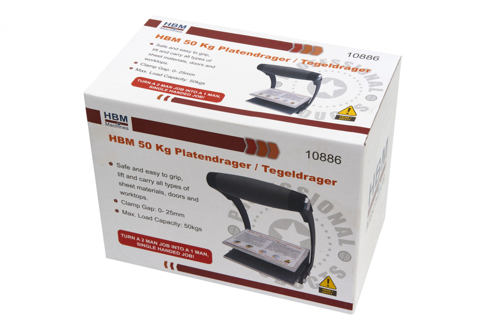 Устройство с дръжка за транспортиране на панели, плочи 50 кг НВМ