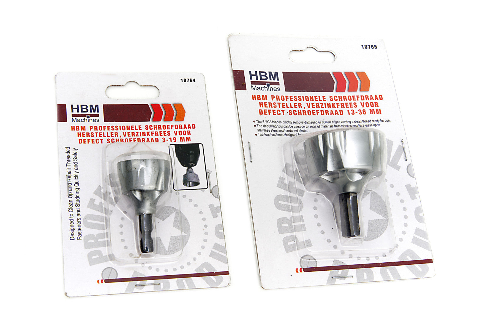 Комплект за ремонт на резби 3-19 мм HBM