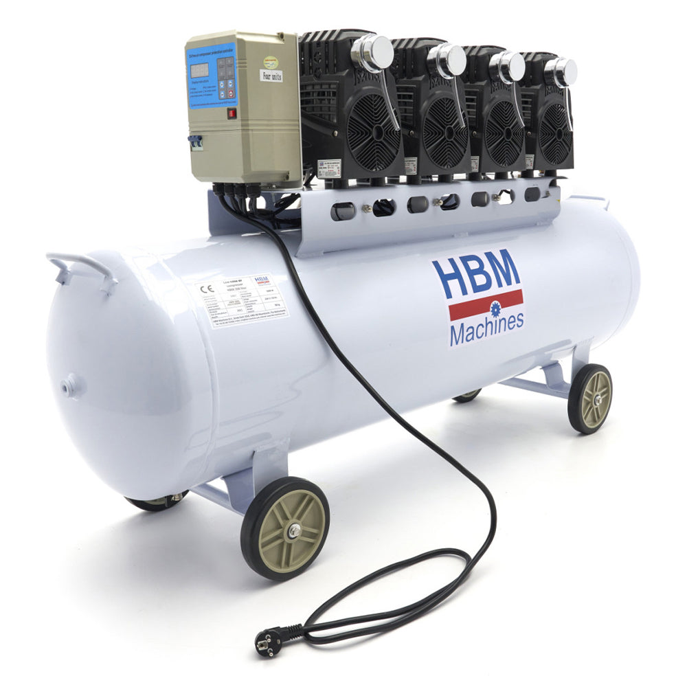 Безшумен компресор SGS 200L 10 BAR HBM MACHINES