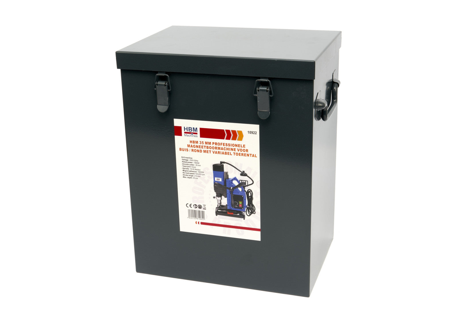 Магнитна пробивна машина 1600W 230V 35мм HBM