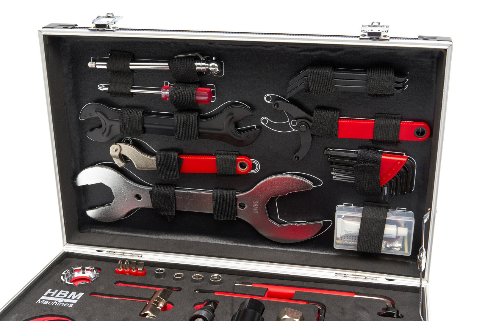 Комплект инструменти HBM от 22 части за ремонт на велосипеди