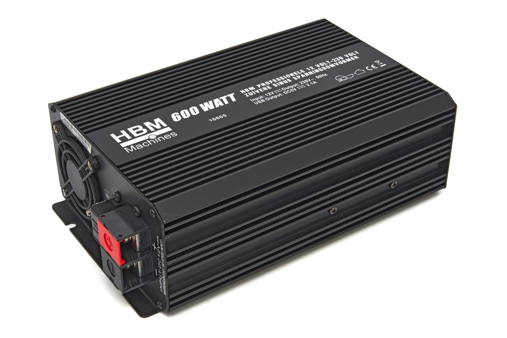 Инверторен конвертор на напрежение 2000W 12V - 230V HBM