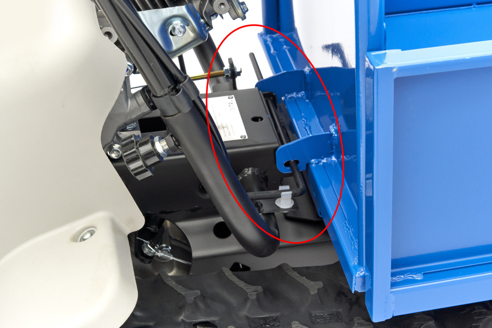 Мини самосвал 320 кг НВМ на верига с бензинов двигател 196 СМС 6.5 СР