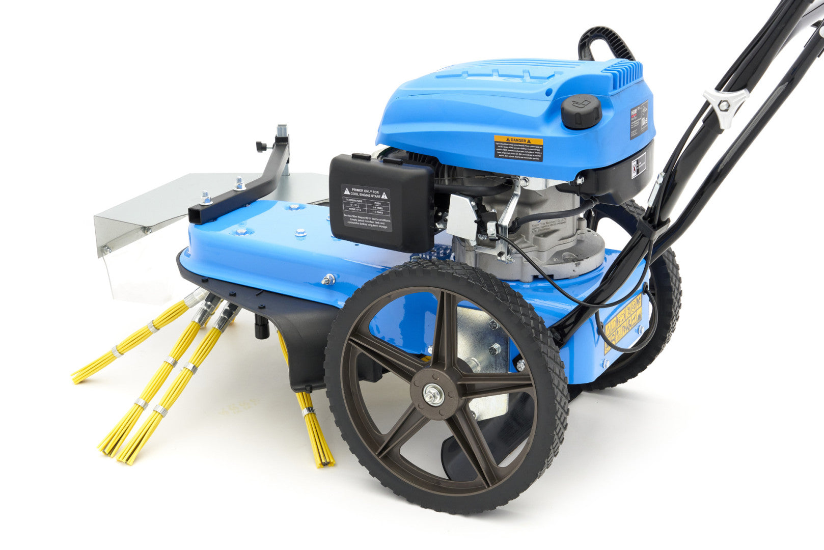 Метачна машина с бензинов двигател 173 СМС с четка за премахване на плевели НВМ