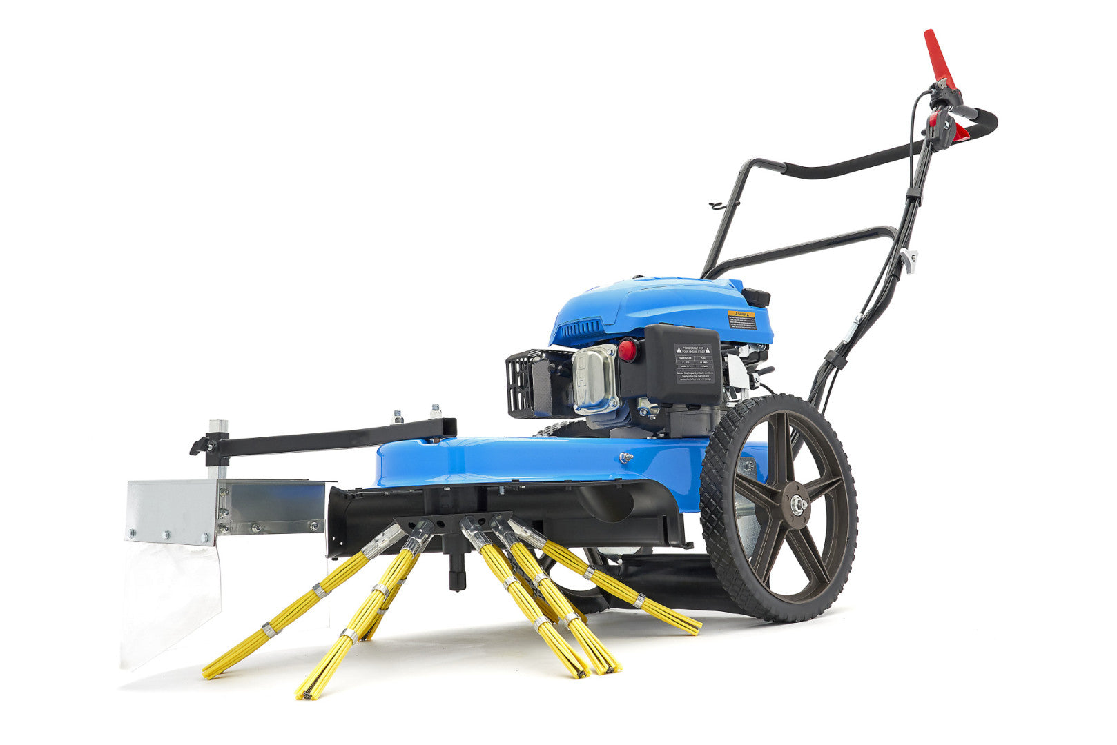 Метачна машина с бензинов двигател 173 СМС с четка за премахване на плевели НВМ