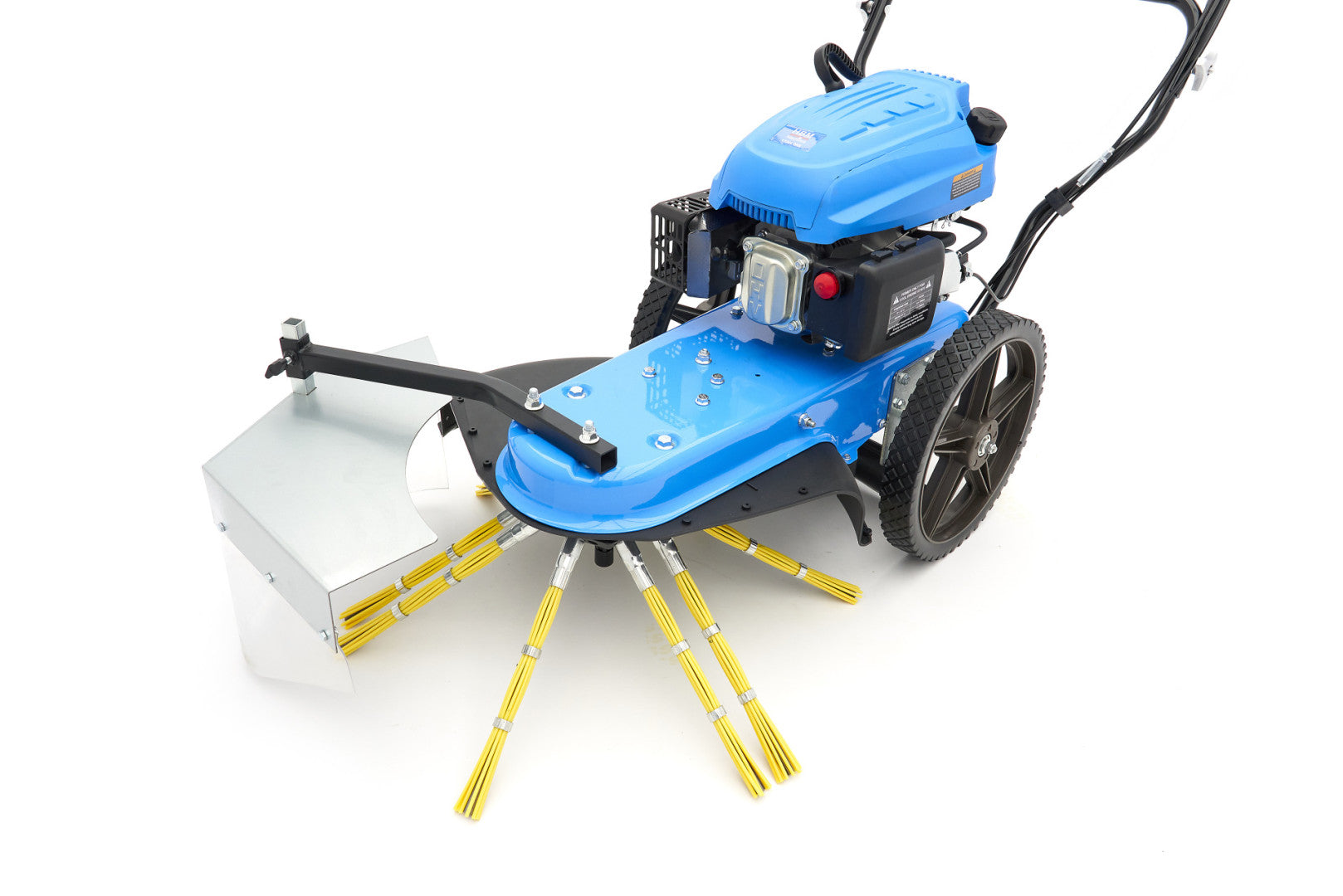 Метачна машина с бензинов двигател 173 СМС с четка за премахване на плевели НВМ