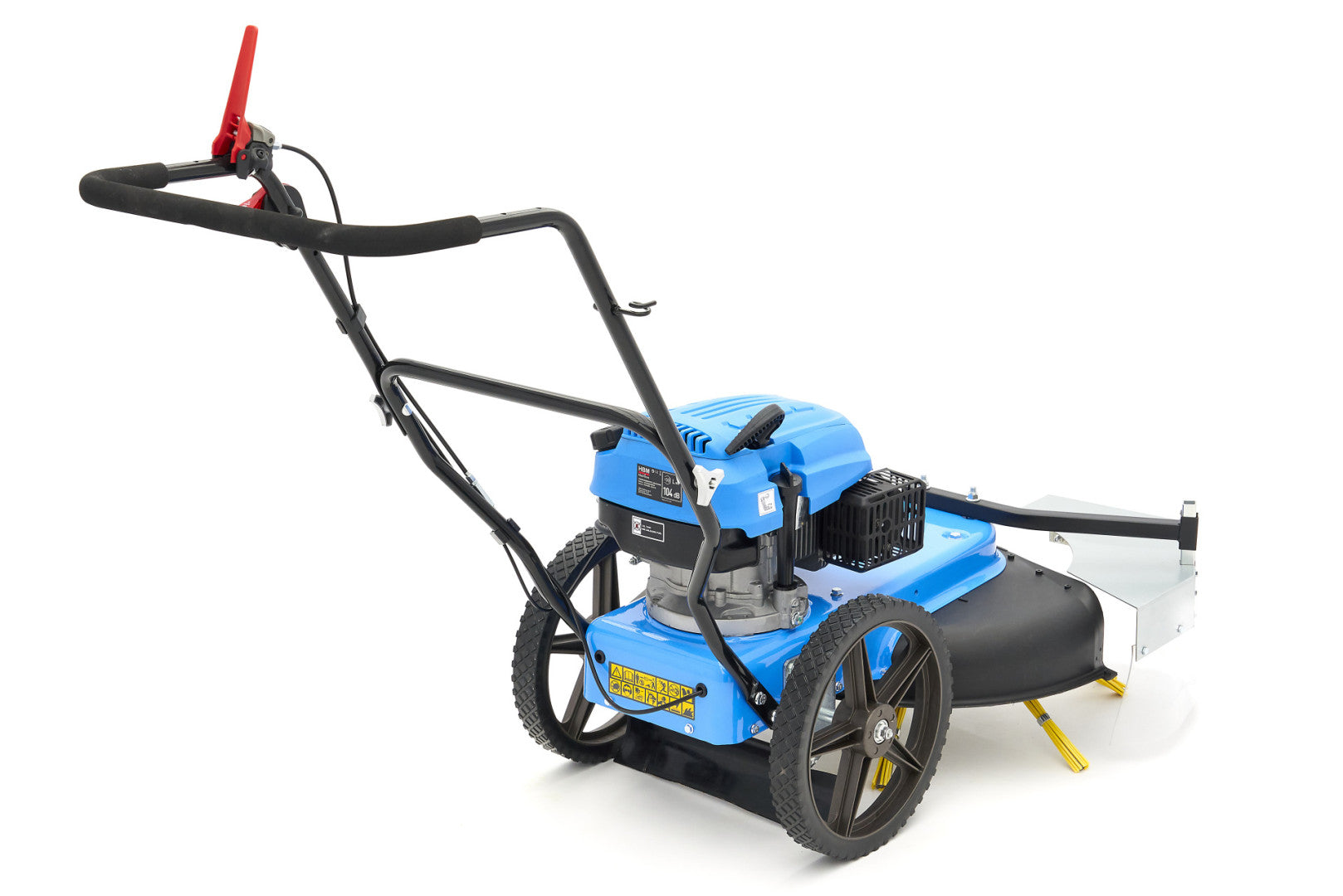 Метачна машина с бензинов двигател 173 СМС с четка за премахване на плевели НВМ