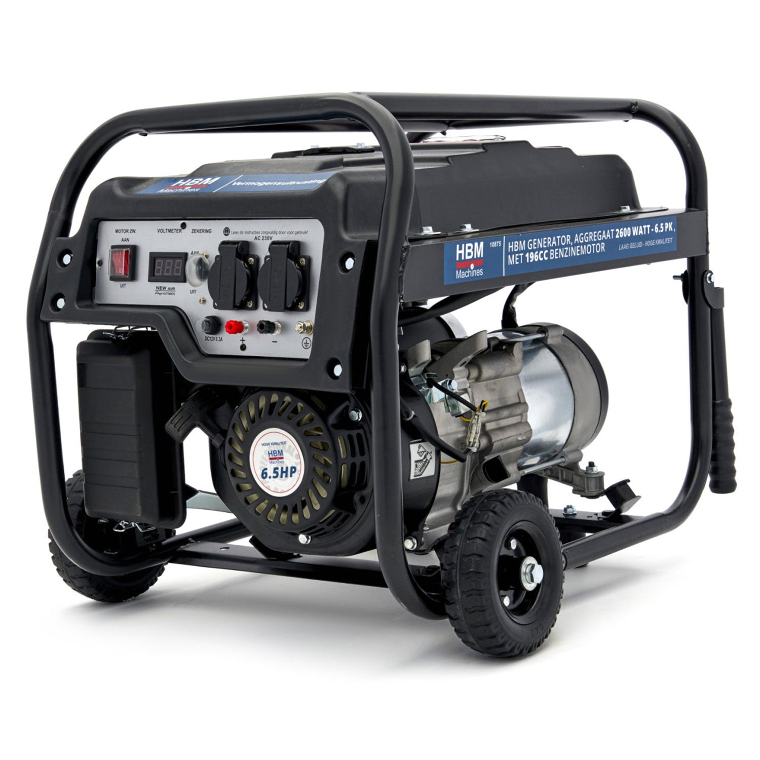Генератор с бензинов двигател 196 CMC 6.5CP 2800W HBM