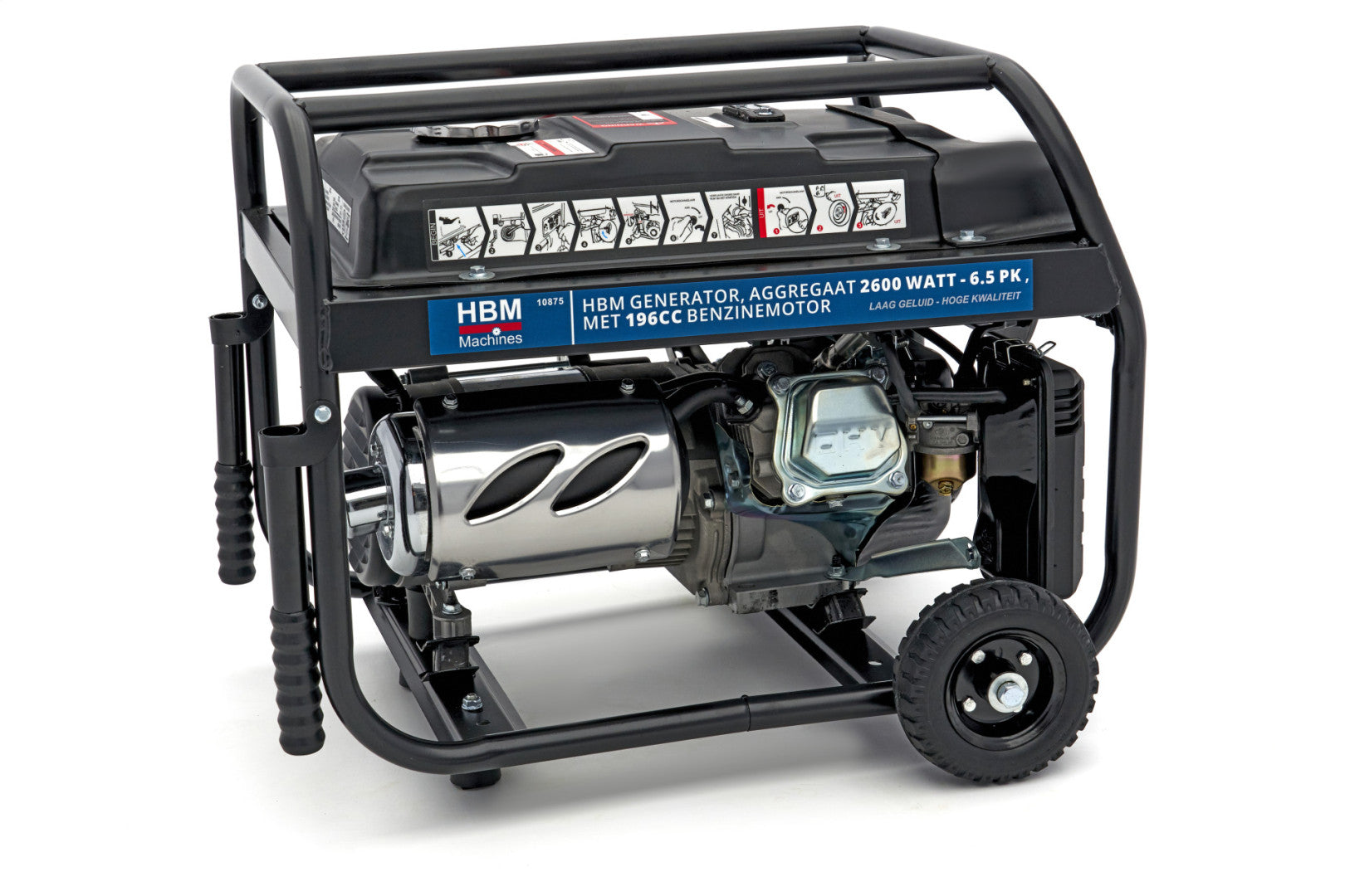 Генератор с бензинов двигател 196 CMC 6.5CP 2800W HBM
