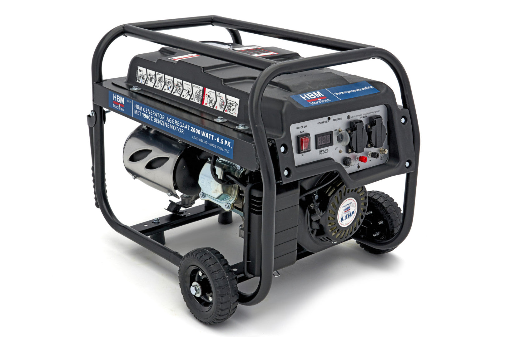Генератор с бензинов двигател 196 CMC 6.5CP 2800W HBM