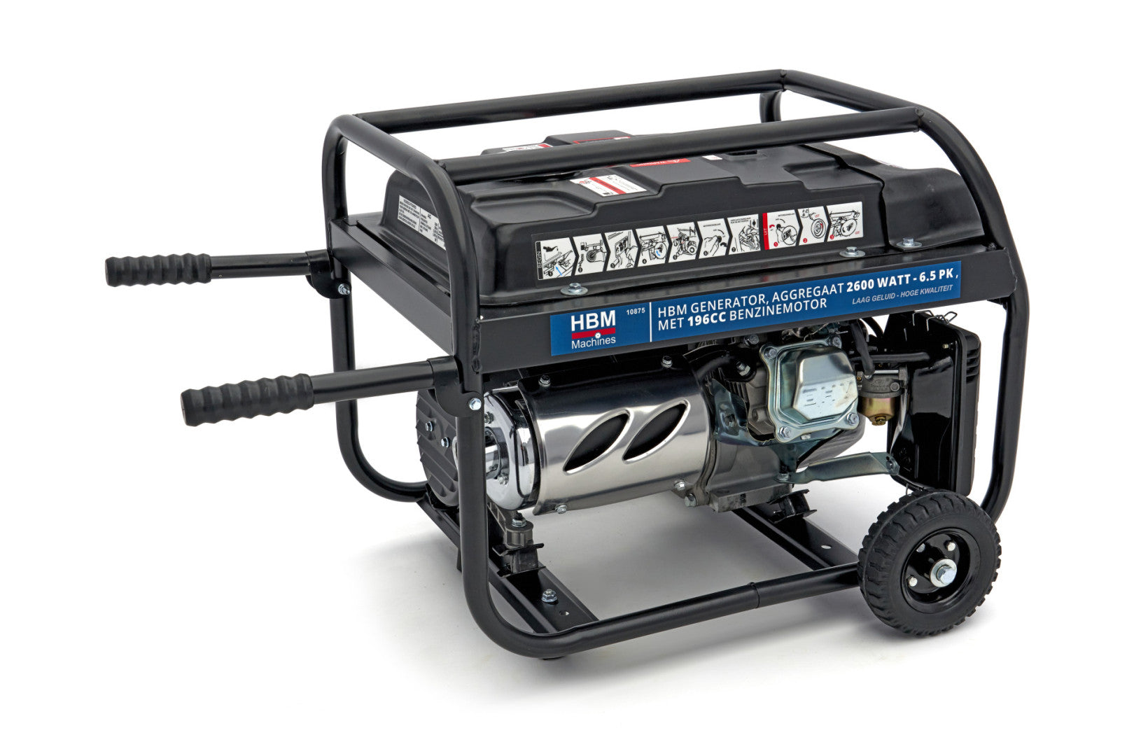 Генератор с бензинов двигател 196 CMC 6.5CP 2800W HBM