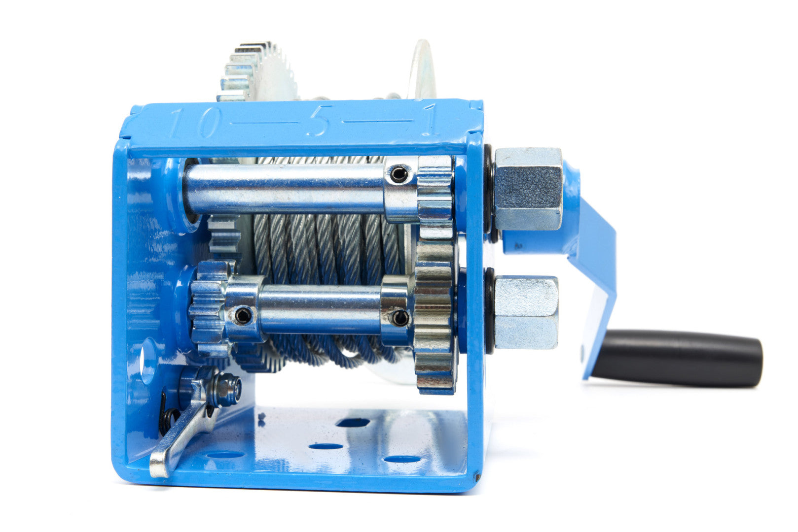 Ръчна лебедка със стоманен кабел 7.6 м - 1130 кг - HBM