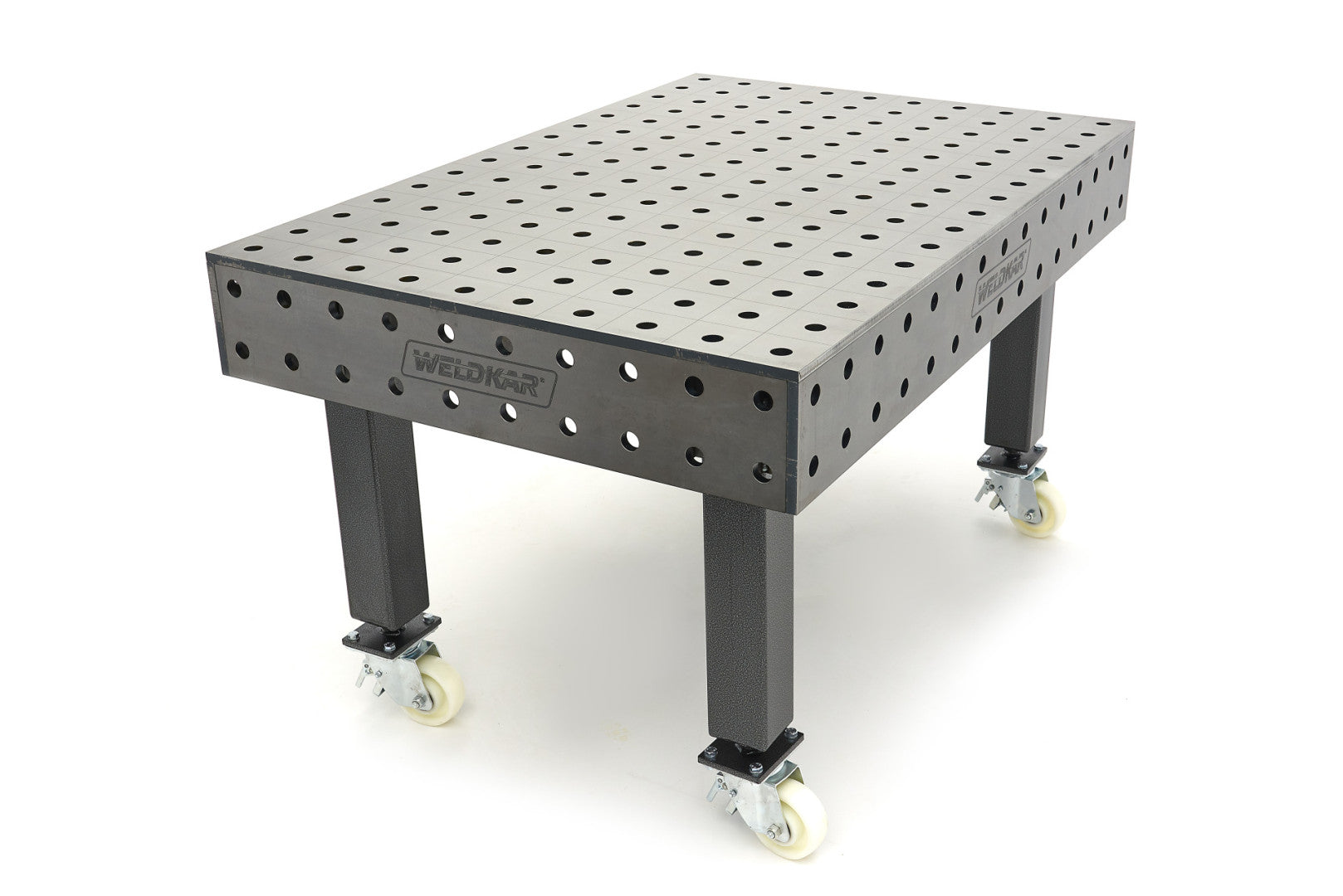 Мобилна работна маса за заварки Ø 28 мм 1500 х 1000 х 15 мм