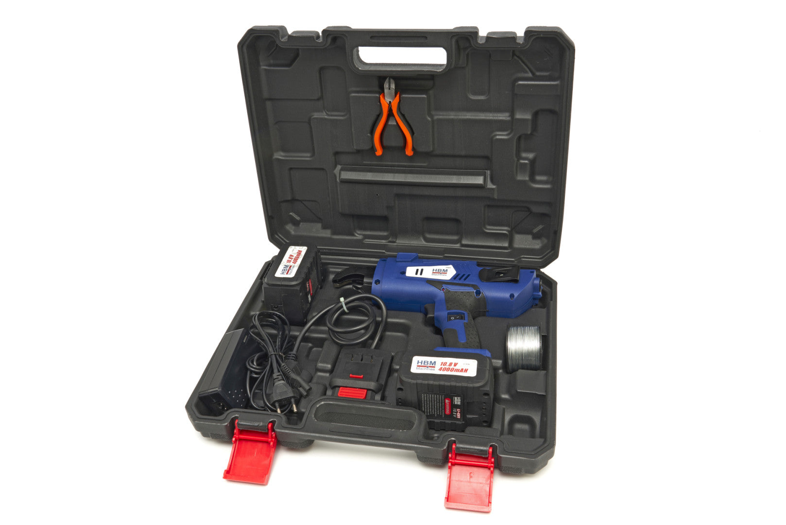 Машина за свързване на желязо и бетон - 2 батерии 10.8V 4.0AH HBM