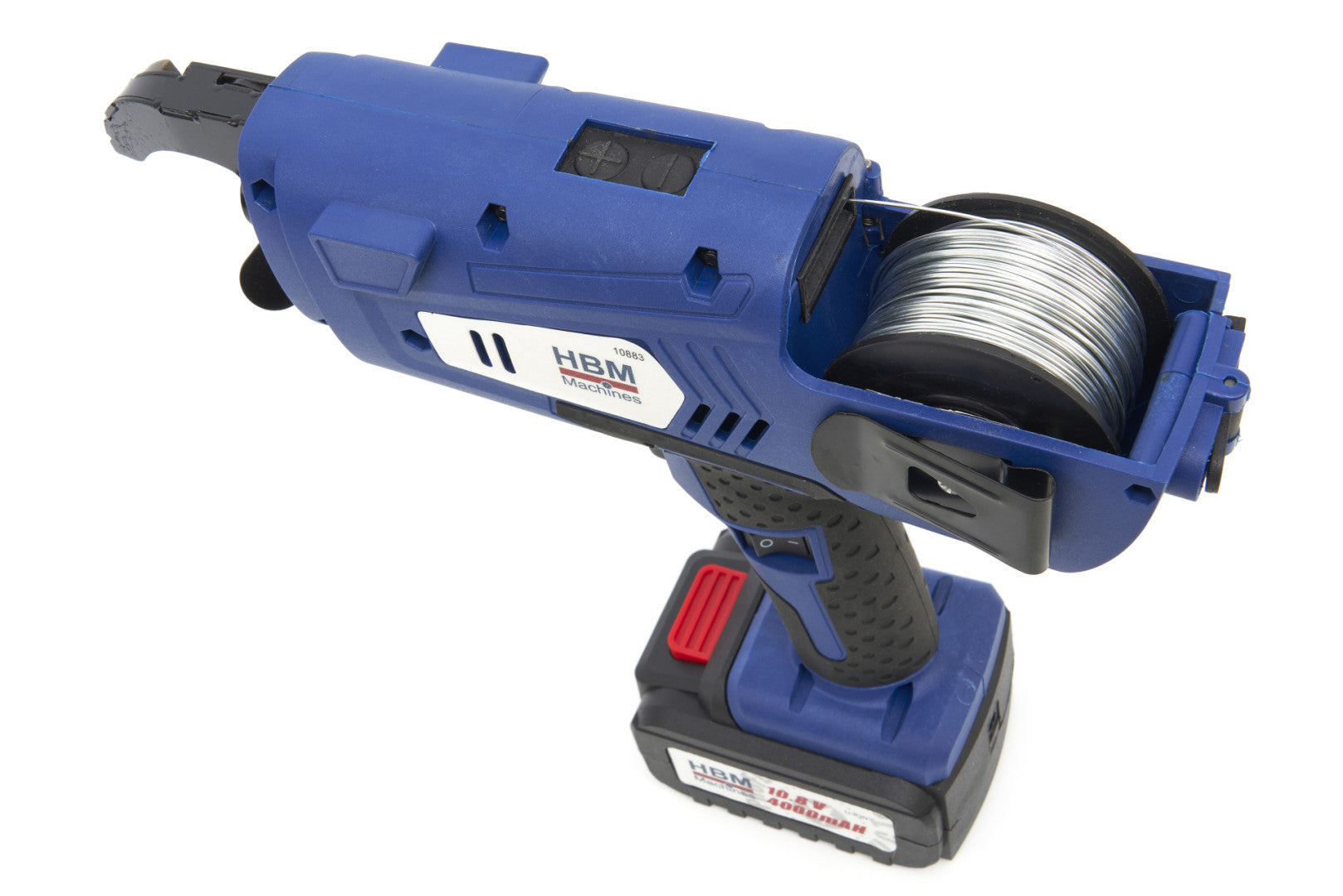 Машина за свързване на желязо и бетон - 2 батерии 10.8V 4.0AH HBM