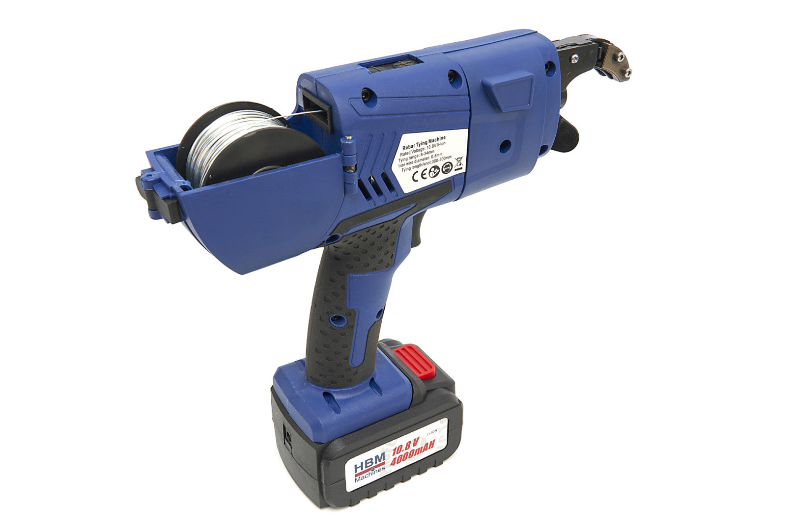 Машина за свързване на желязо и бетон - 2 батерии 10.8V 4.0AH HBM