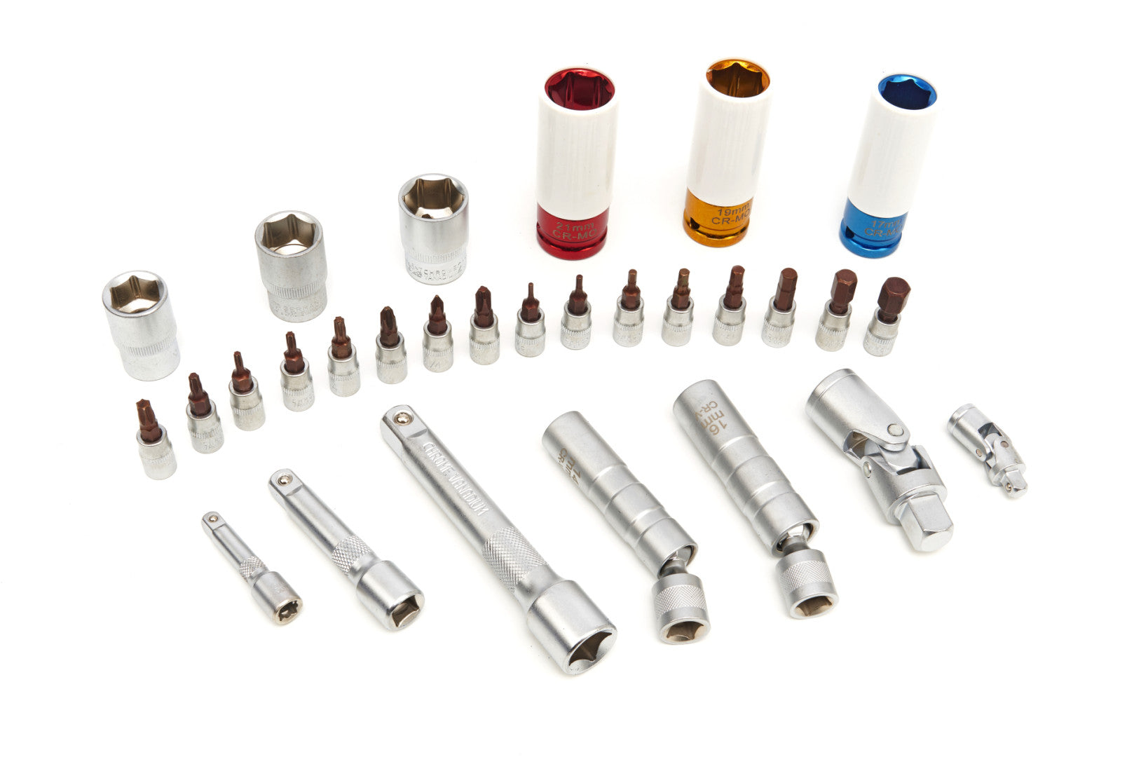 Комплект динамометрични ключове 5 - 220Nm, 32 части HBM