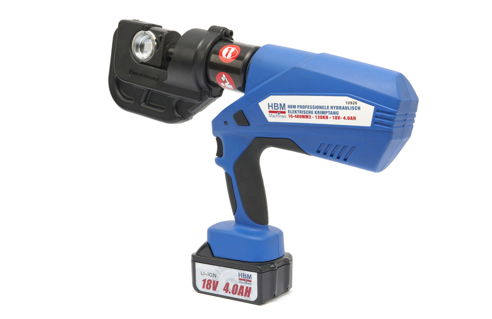 Електрохидравлични клещи за кабели с акумулатор 4.0Ah 18V 16 - 400MM2 120KN